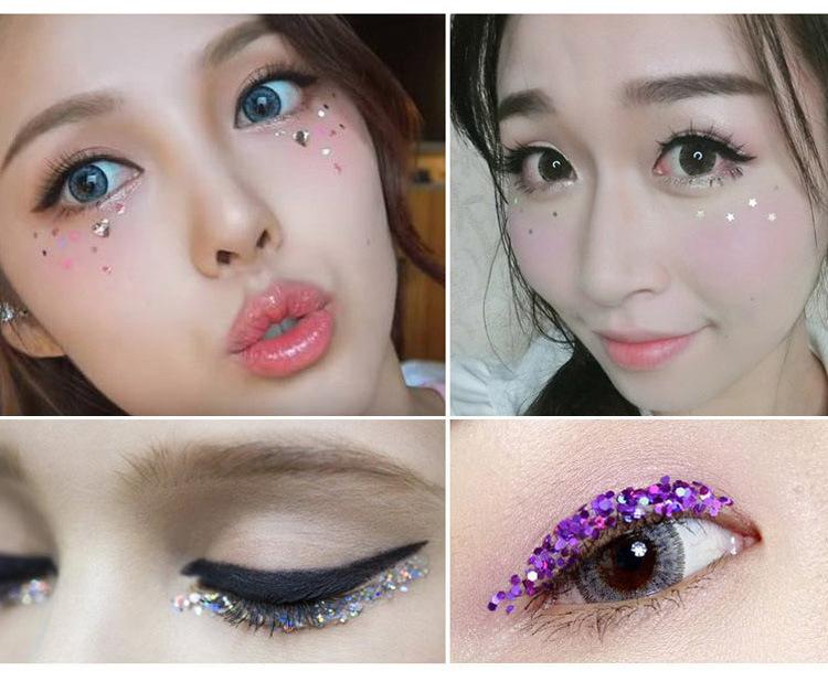 Kim tuyến makeup, làm nail