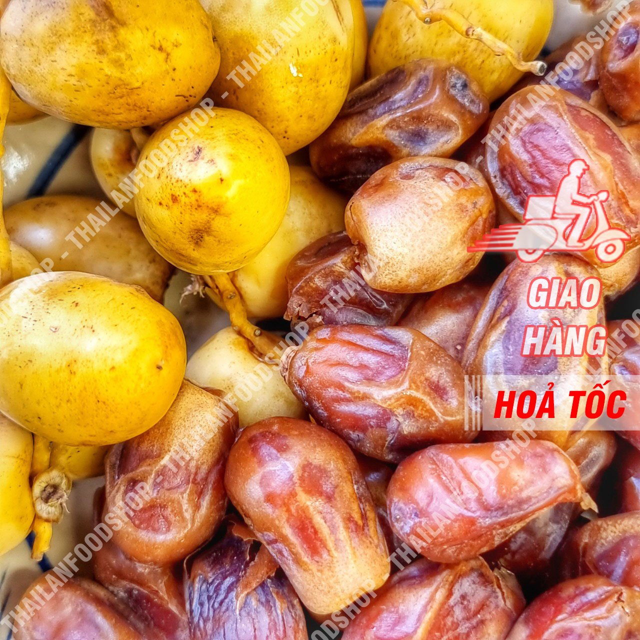 Chà Là Rời Cành Sấy Dẻo - Lon 500gr