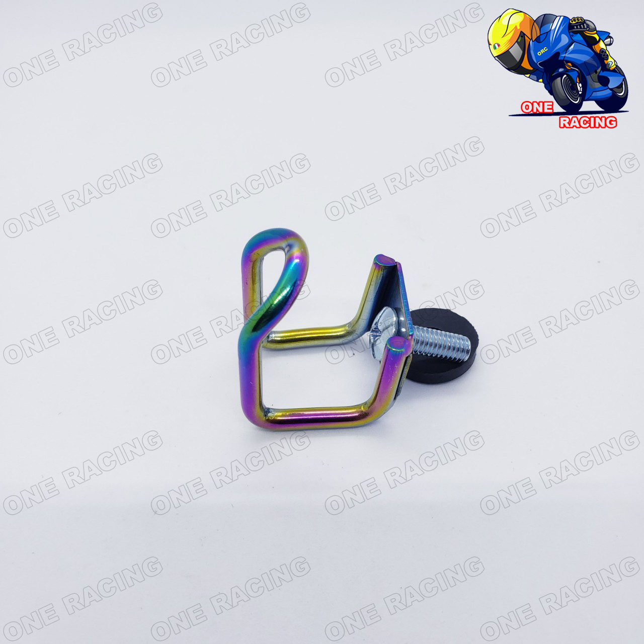 Móc treo đồ xe máy titan, mẫu cao cấp, ONE RACING