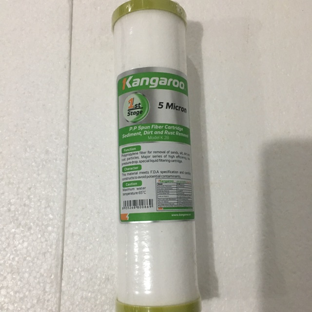 Lõi lọc nước số 1 kangaroo chính hãng