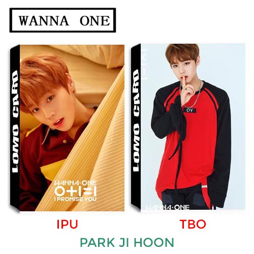 Bộ lomo Park Ji Hoon Wanna One