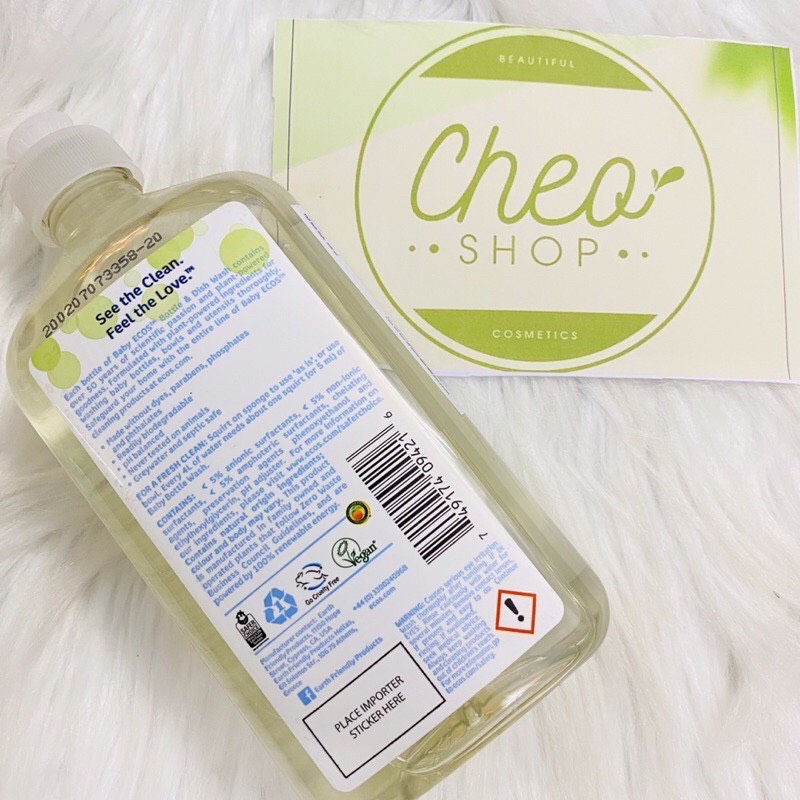 Nước rửa bình sữa Ecos 500ml