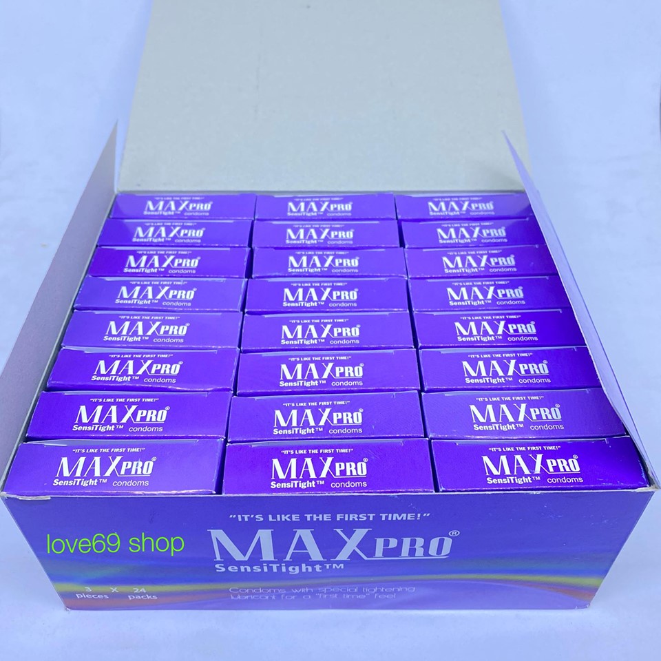 Bộ 1 Hộp Lớn Bao Cao Su Siêu Siêu Mỏng MaxPro - 72 chiếc
