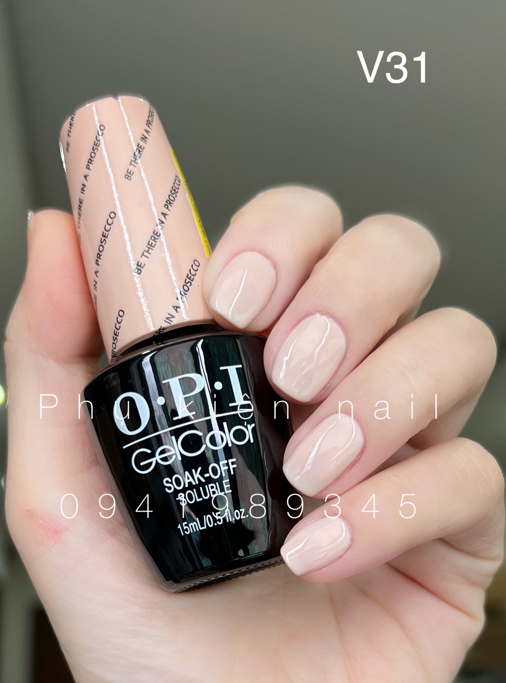 Sale 50% Sơn Gel Hơ Máy Opi (GCV31)