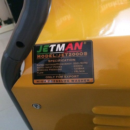 Máy Rửa Xe Cao Áp 2000W Jetman JM2000S