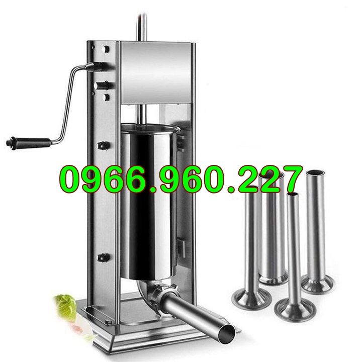 Máy nhồi lạp xưởng 3 lít, quay tay