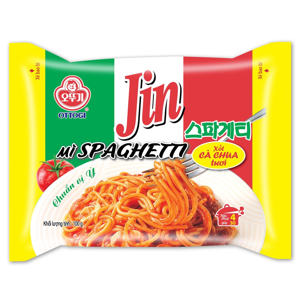 1 Thùng 20 gói - Mì spaghetti OTTOGI 100g