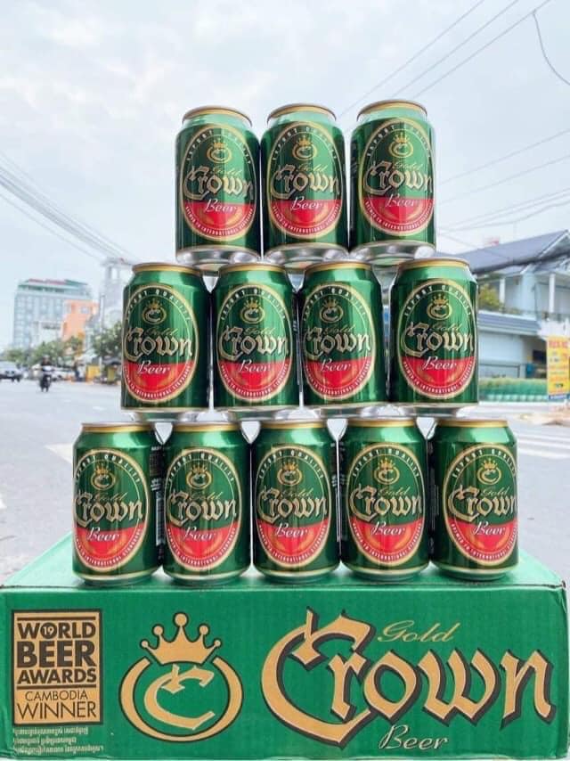 LON BIA CROWN XANH NỔI BẬT VỚI SẮC XANH ĐẶC TRƯNG VÀ CHẤT LƯỢNG CAO