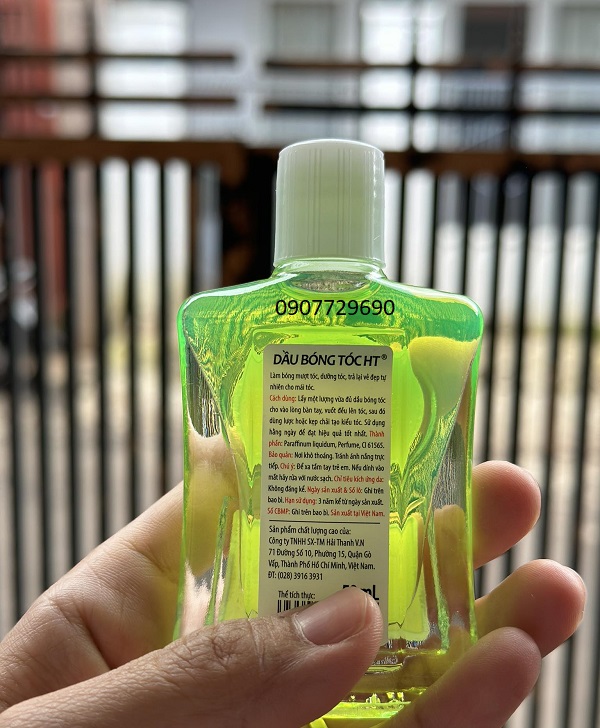 Dầu bóng tóc ht chai sành giúp tóc mềm mượt 50ml