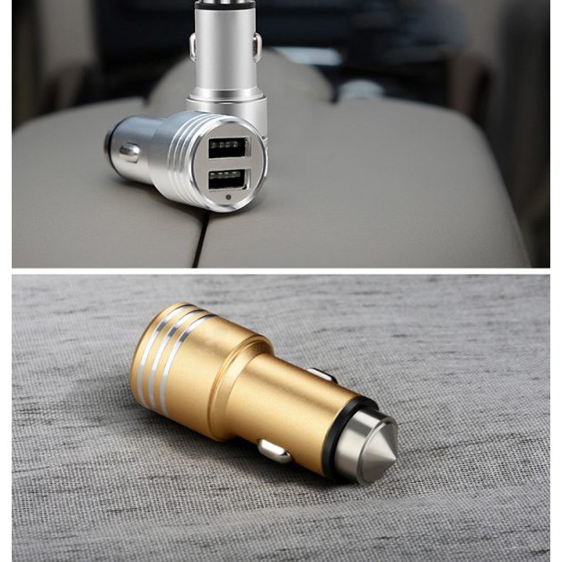 Sạc Xe Hơi 2 Cổng
