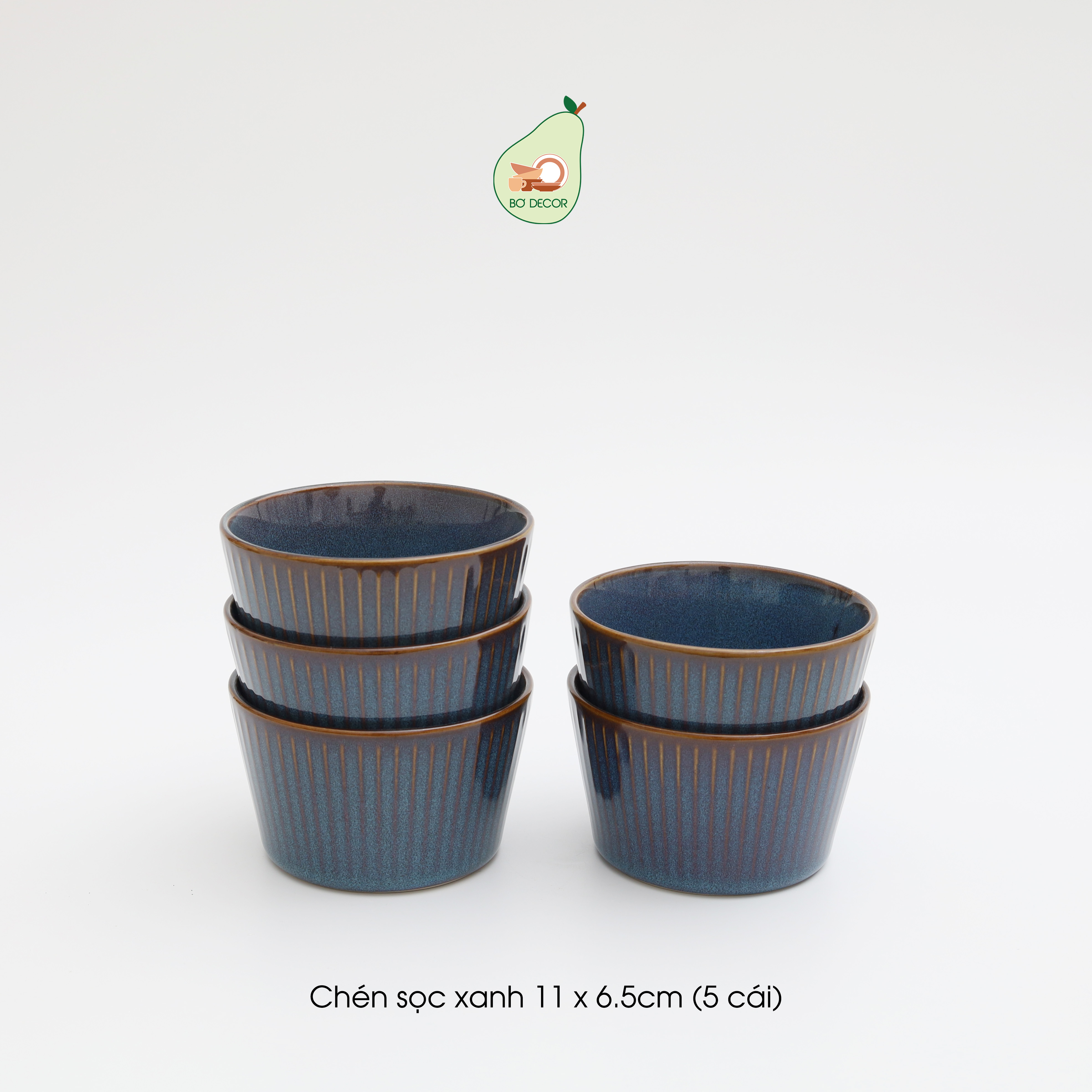 Chén sọc phong cách Nhật Bản