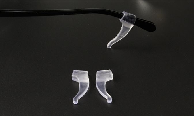 10 cặp móc cài tai silicon chống rơi kính