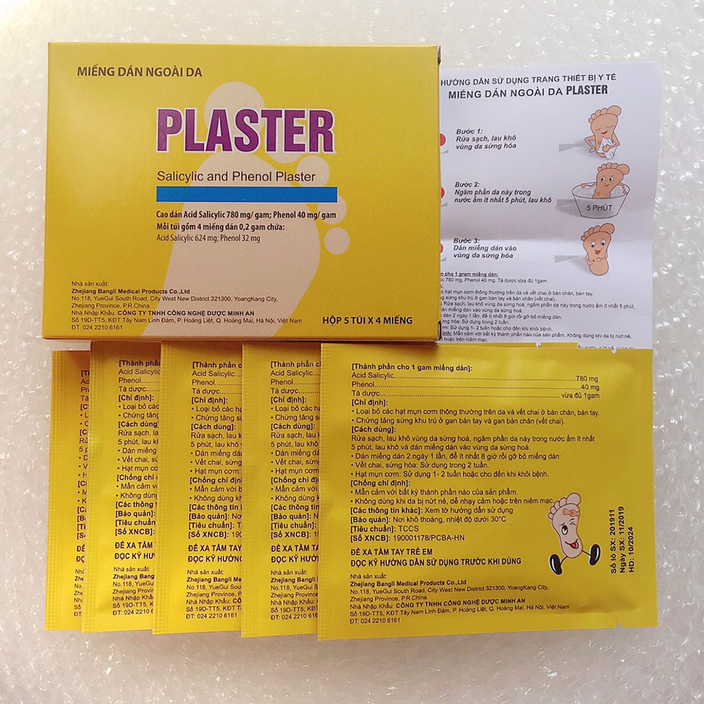 Miếng dán mụn cơm mụn cóc Plaster minh an cam kết hàng đúng mô tả chất lượng đảm bảo an toàn đến sức khỏe người sử dụng đa dạng mẫu mã