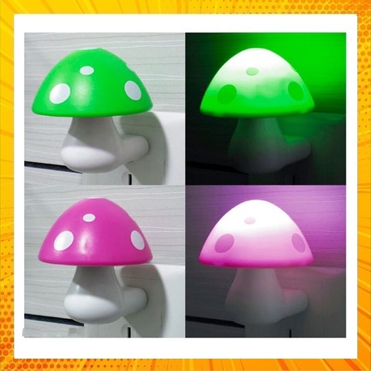 Đèn ngủ cây nấm cảm ứng