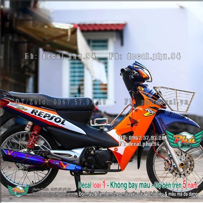 Tem rời Wave Repsol (P) Hàng loại 1.