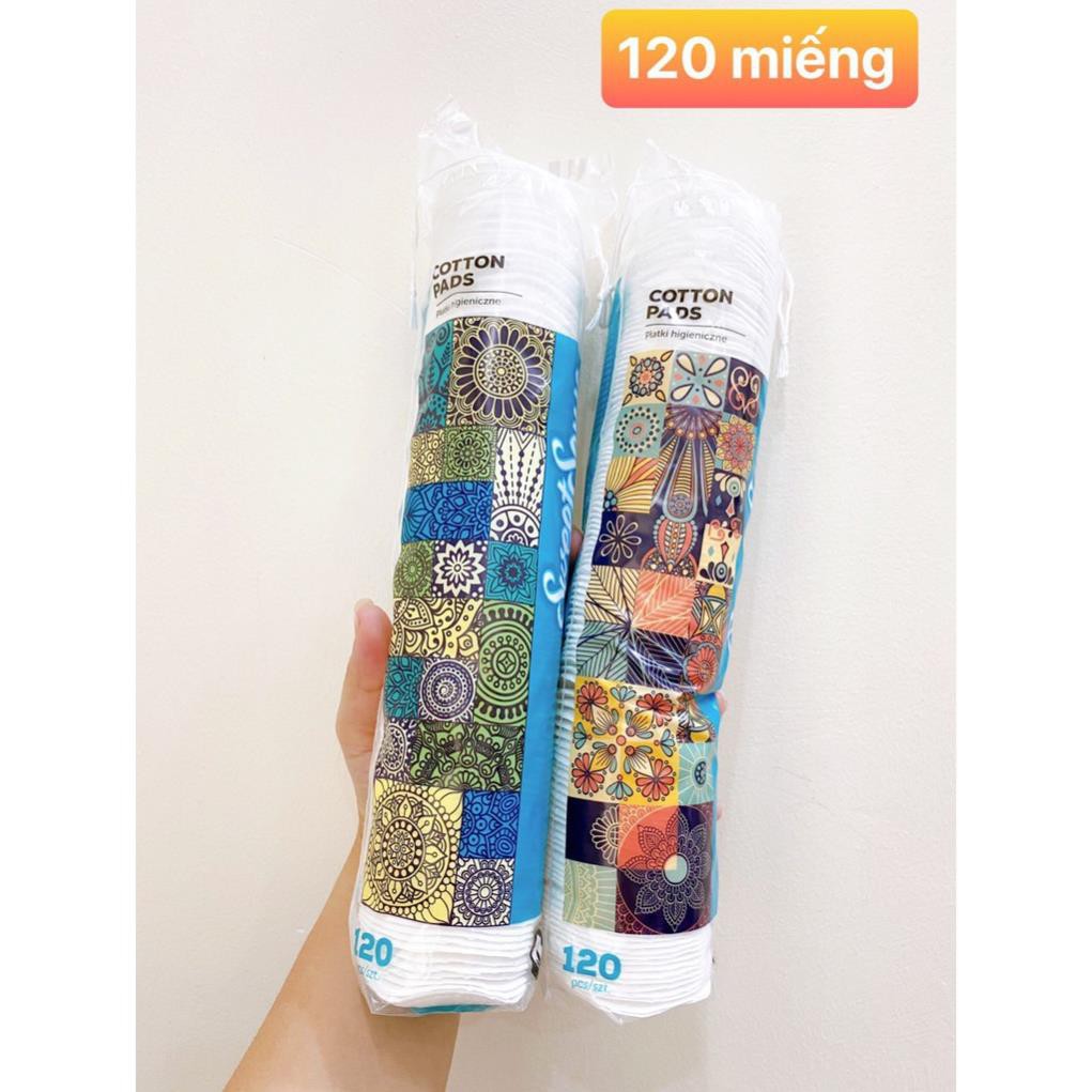 Bông tẩy trang Sweet Sense ( 120 miếng )