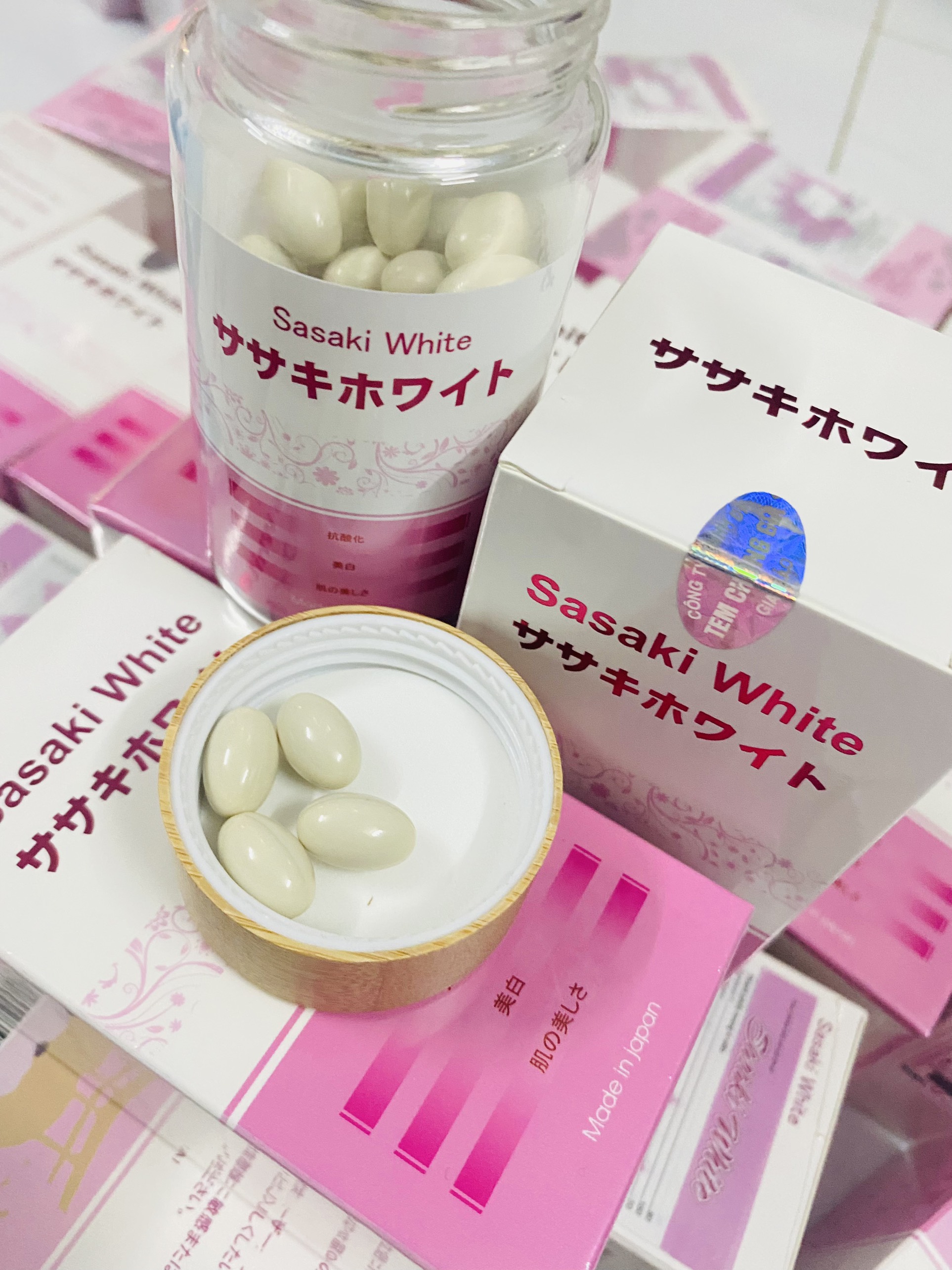 Viên Uống Sasaki White Nhật Bản