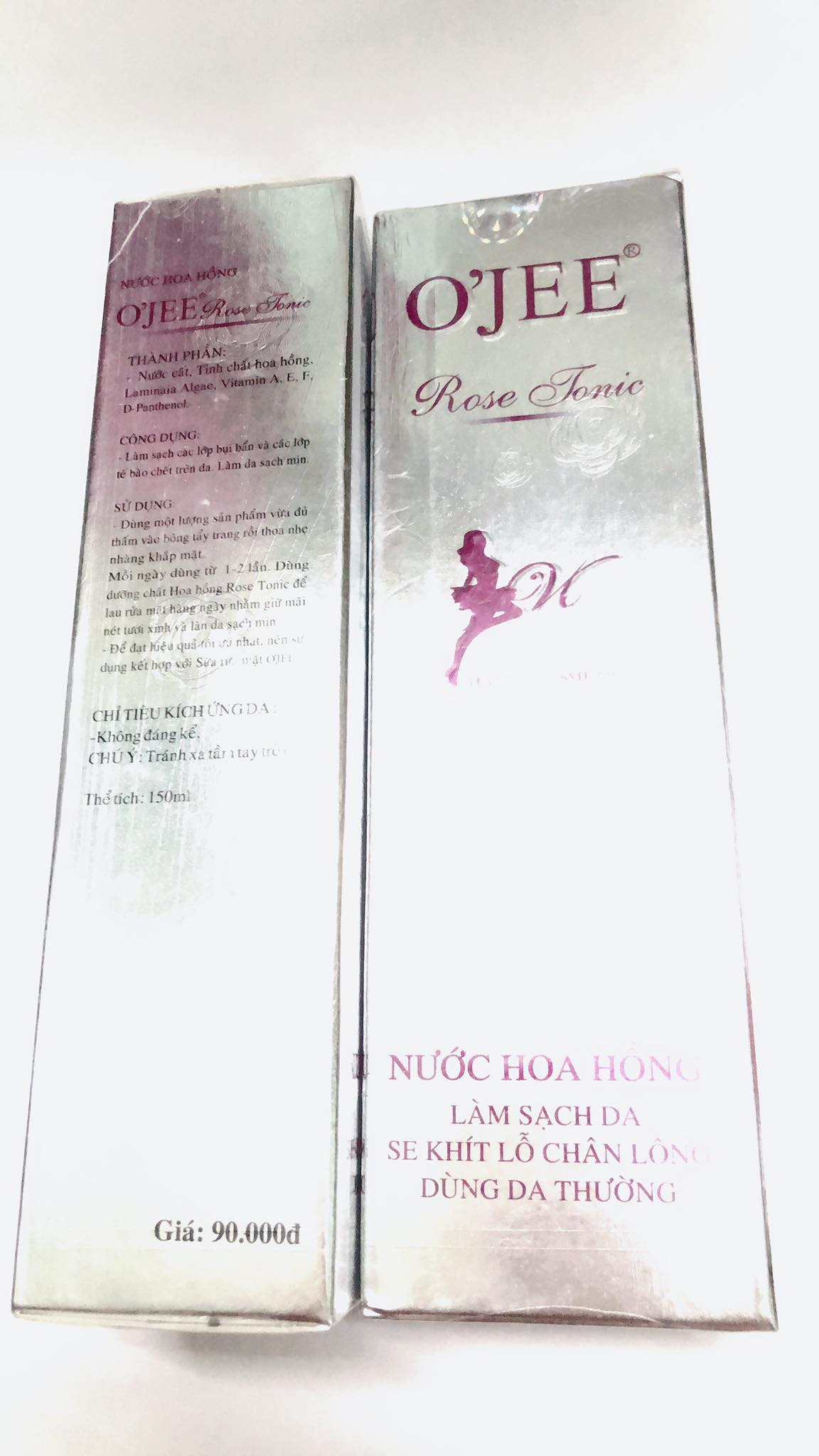 Nước hoa hồng Ojee - Dùng cho da thường 150ml