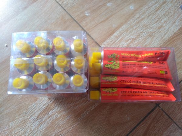 combo 5 típ keo rồng vàng 25 gram p66, keo dán giày, keo dán dép , nệm mút, thảm, da, gỗ, nhựa, cao su, gạch, đá granite, các loại đồ dùng gia dụng như: yên xe, loa, giày dép, simili, ván sàn, ghế sofa, tấm bạc cách nhiệt
