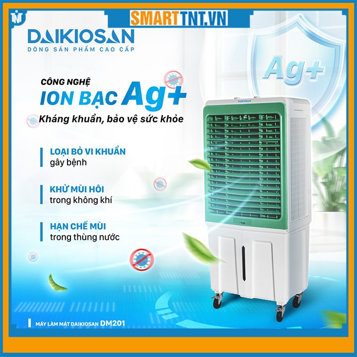 (Hàng mới 100%) Máy làm mát Daikiosan DM201 cao cấp chính hãng