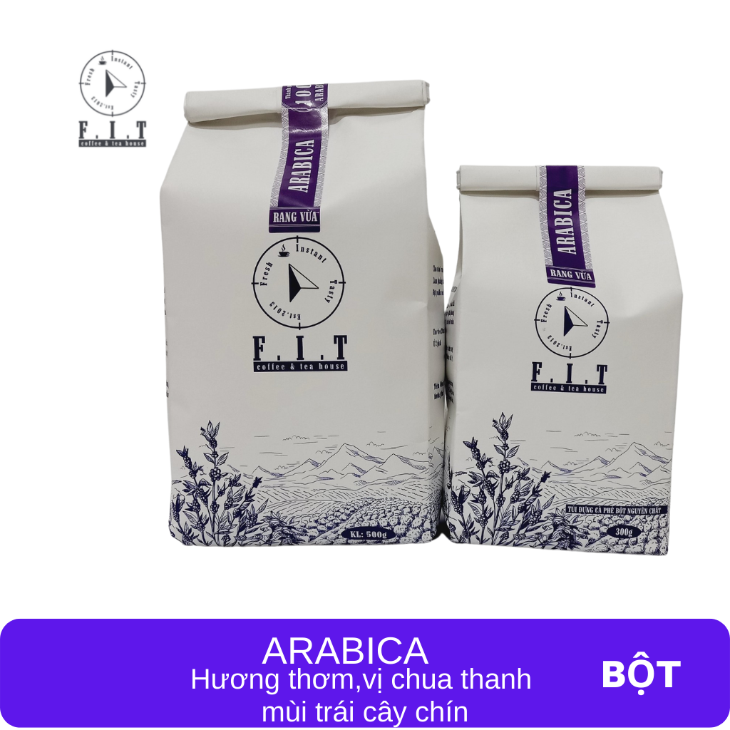 Cà Phê Nguyên Chất Pha Phin Fit Coffee - ARABICA Dạng Bột