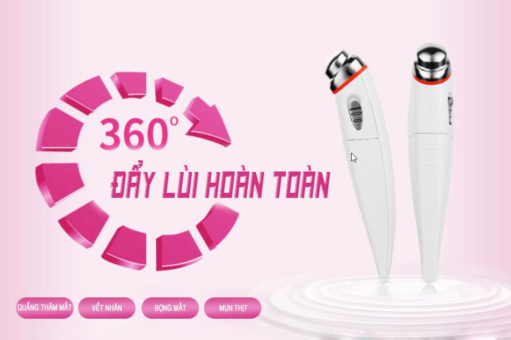 [HCM]Máy run ion massage mắt giúp hấp thụ tinh chất