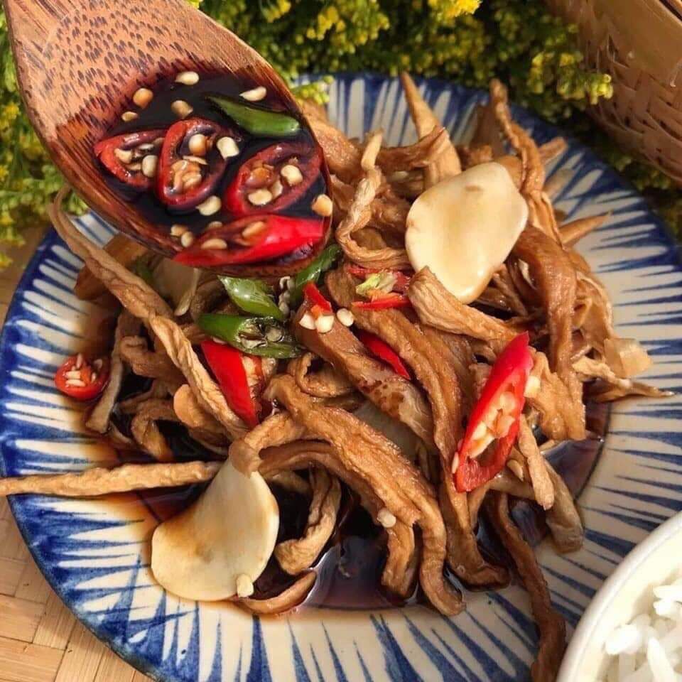 Xá bấu ngâm nước tương ( Củ cải khô ngâm nước tương) 500g