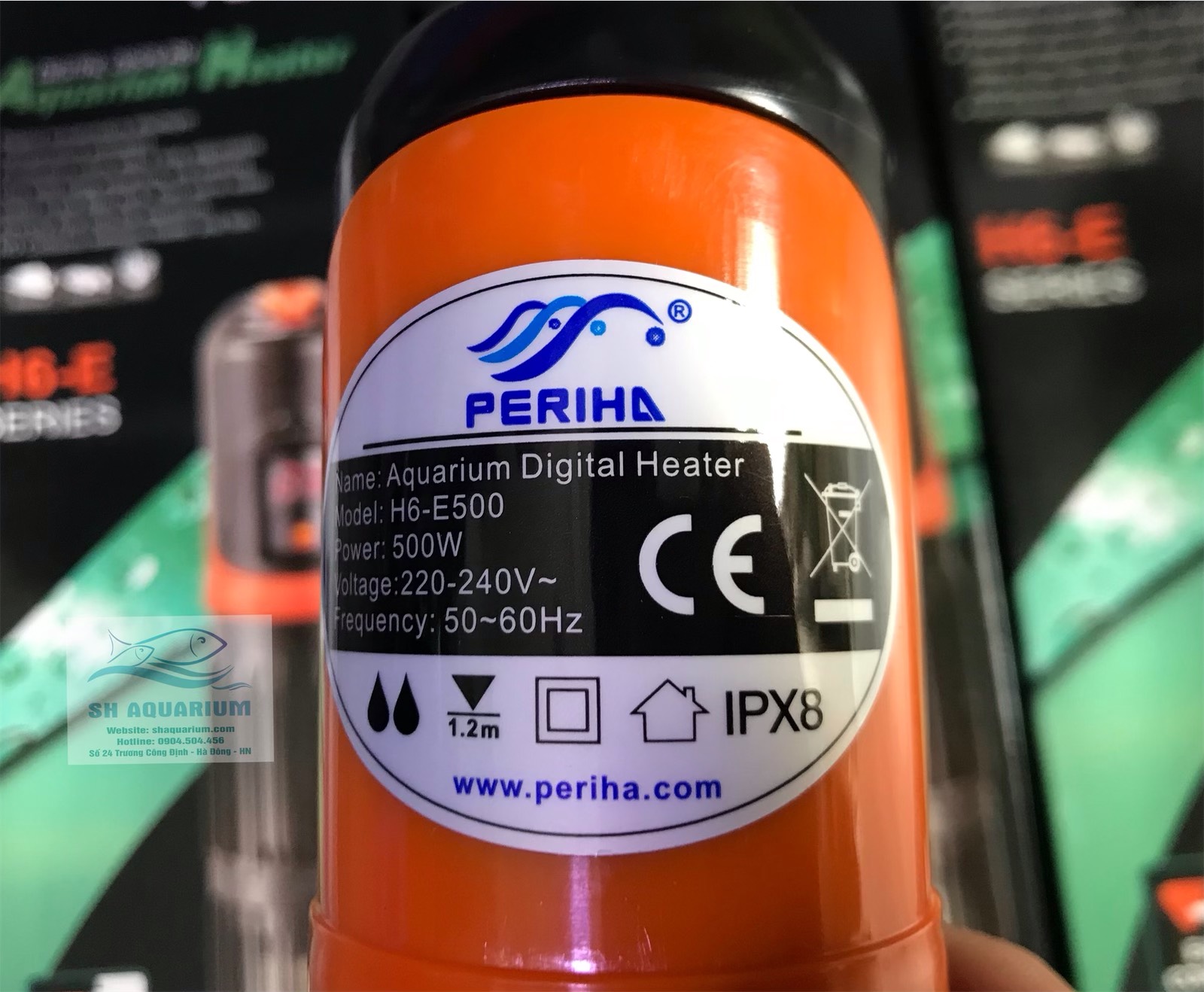 [HOÀN TIỀN 10%]SƯỞI CHO BỂ PERIHA THẾ HỆ MỚI H6-E 500W