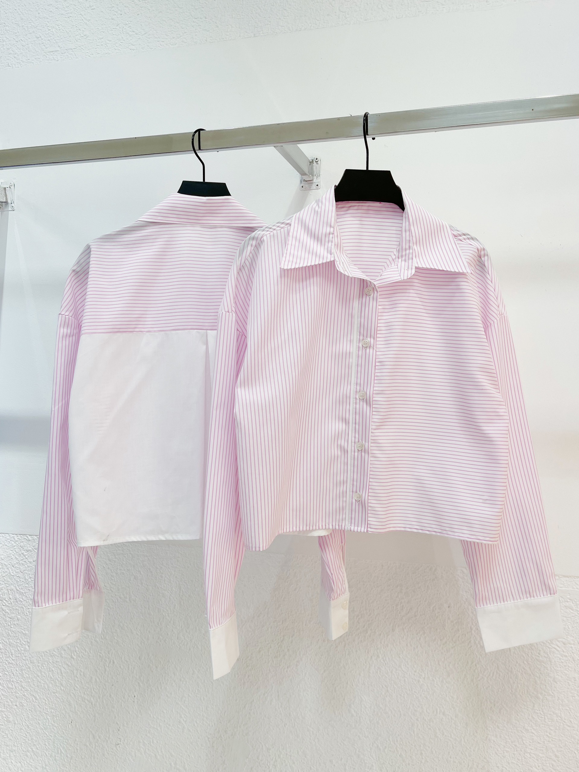 AfterBefore | Áo Somi crop phối viền nhiều màu