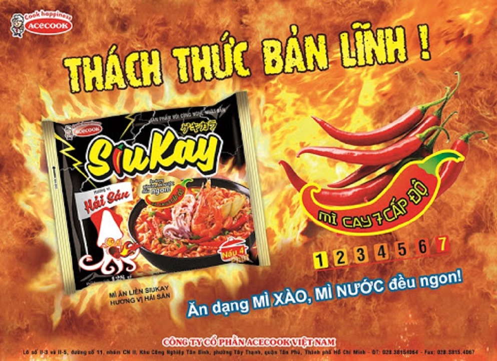 Mì Siukay Hải Sản combo 5 gói