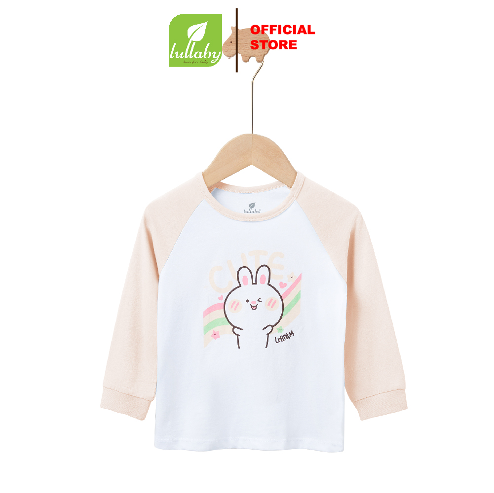 LULLABY - Áo dài tay raglan Bé gái NH228V