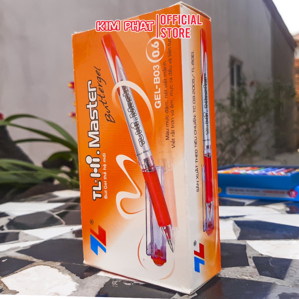 Bút bi nước Hi Master Gel B03 0.6mm Mực Đen