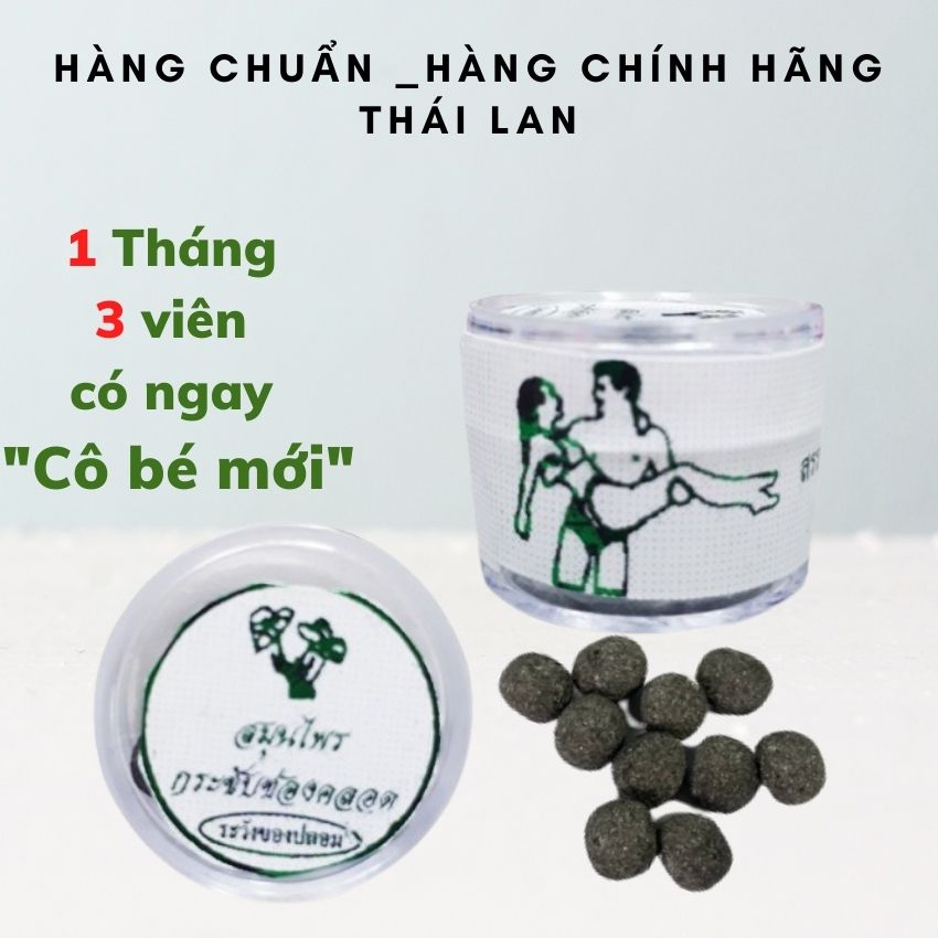 Viên đặt se khít phụ khoa Thái Lan [Chính hãng- Che tên]