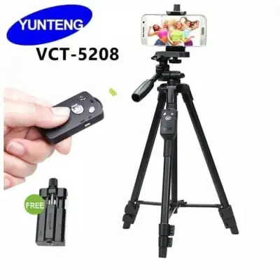 [HCM]gậy chụp ảnh tripod 3 chân Yunteng VCT 5208 chính hãng