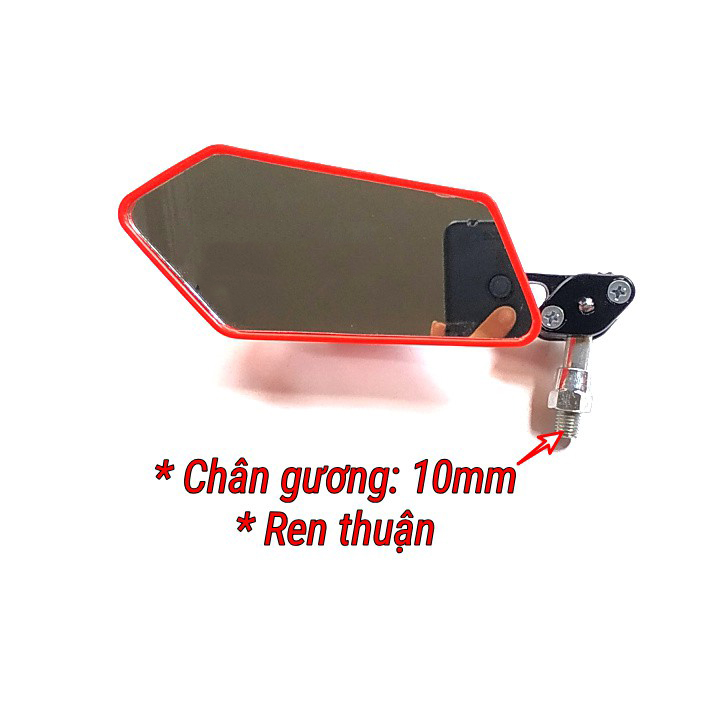 GƯƠNG CHIẾU HẬU XE MÁY 5 CẠNH (MỘT CHIẾC BÊN TRÁI)