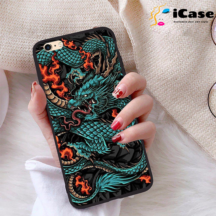 Ốp lưng iPhone 6 Plus viền dẻo TPU BST Rong