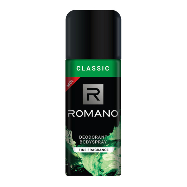 Xịt khử mùi Romano Classic 150ml
