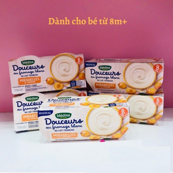 Sữa chua phô mai Bledina cho bé ( 4 hộpx95g)