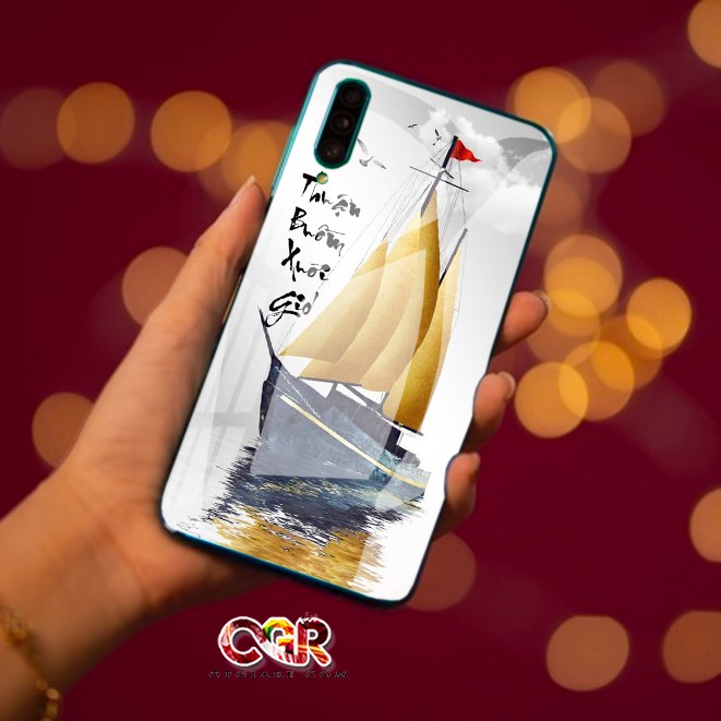 ốp samsung A50,A50S,A30S MẶT KÍNH CƯƠNG LỰC