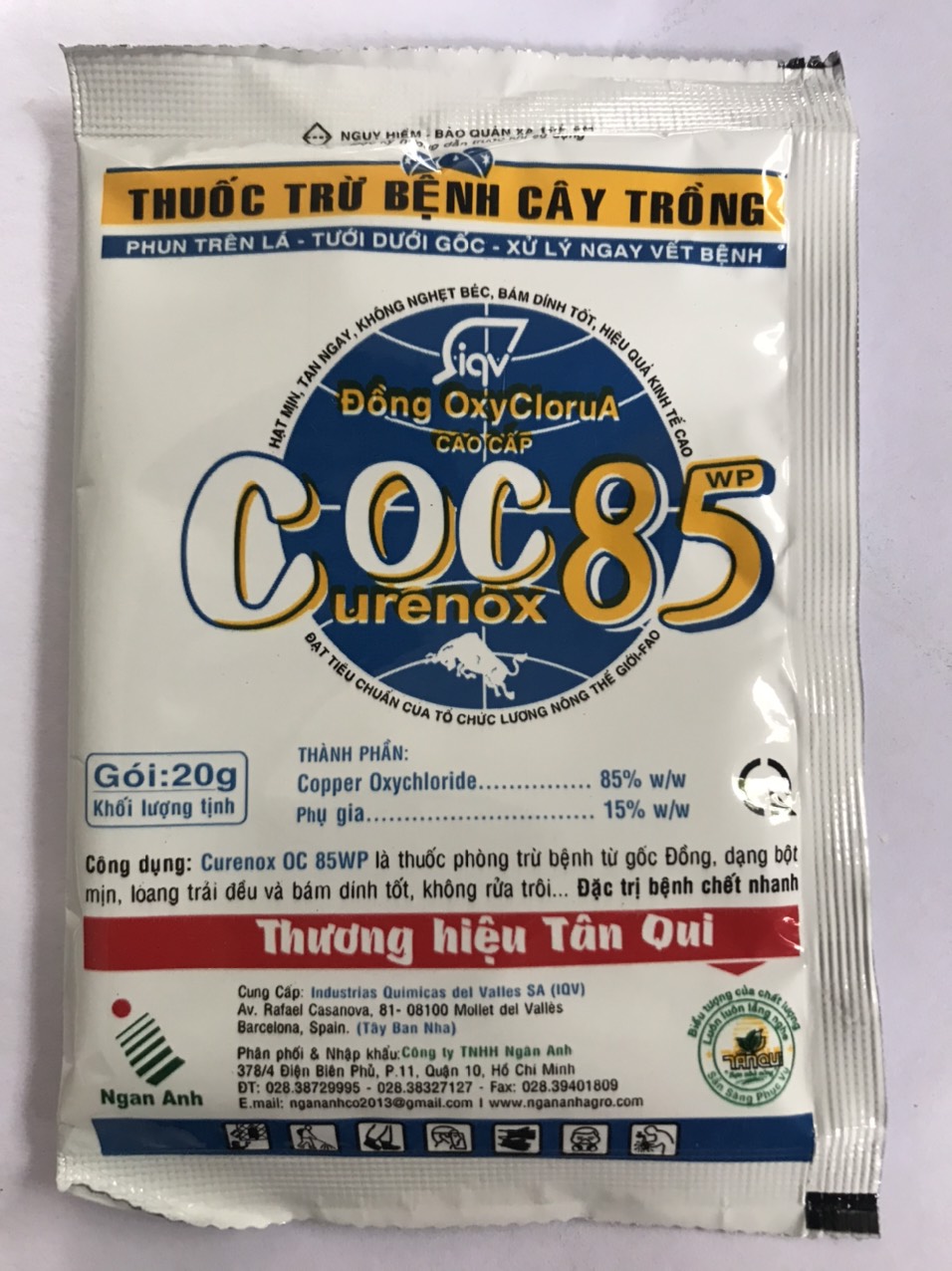 COC 85 1 Gói 20g 100gam