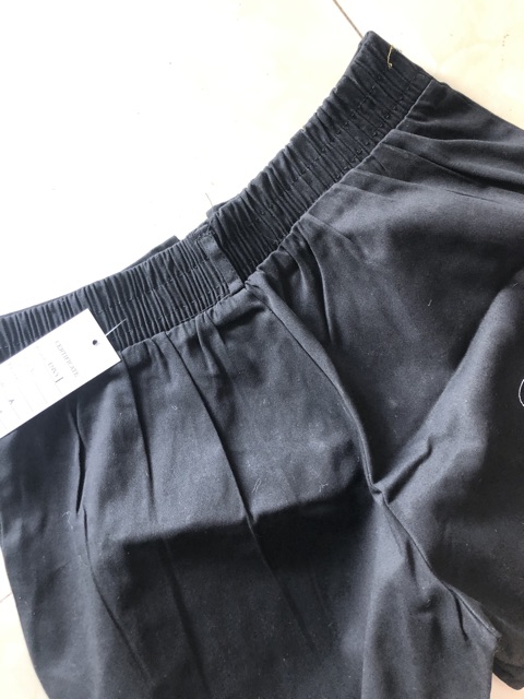 quần short nữ chất kaki chưn lưng kiểu nhật