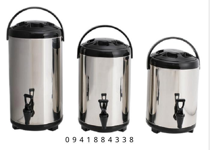 Bình Ủ Trà 3 Lớp Giữ Nhiệt Inox 8L