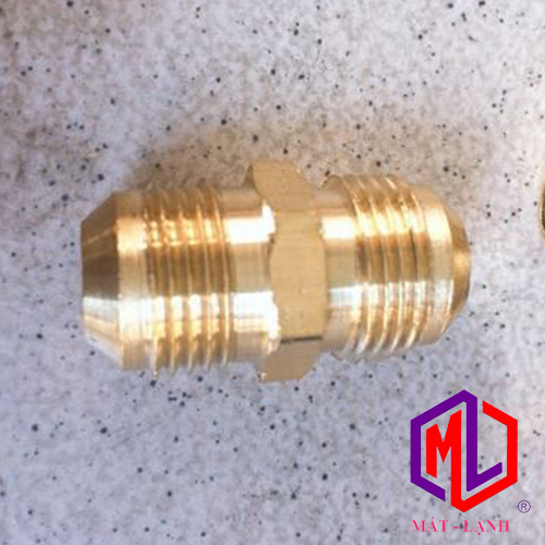 Nối ống đồng [DÀY TỐT] phi 6, 10, 12