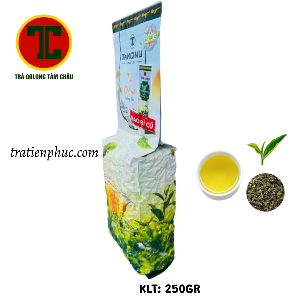 [HCM]Trà Ô long (Oolong - Olong) Tâm Châu 250g