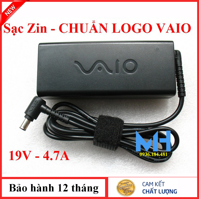 Sạc laptop sony vaio 19.5v-4.7a zin