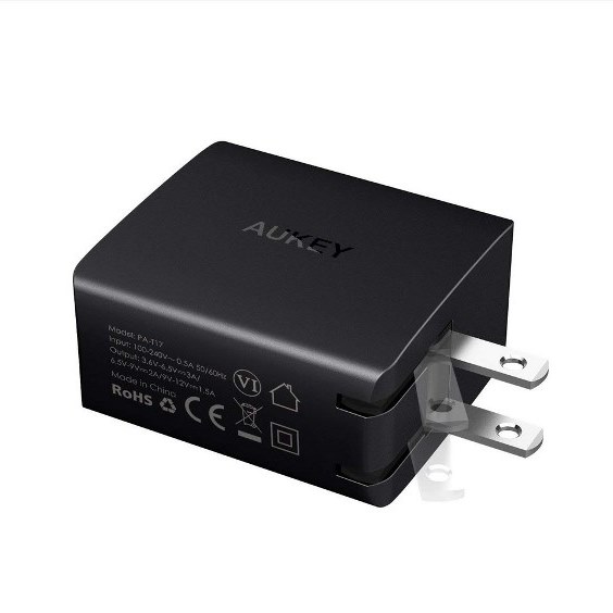 Củ sạc nhanh aukey PA-T17