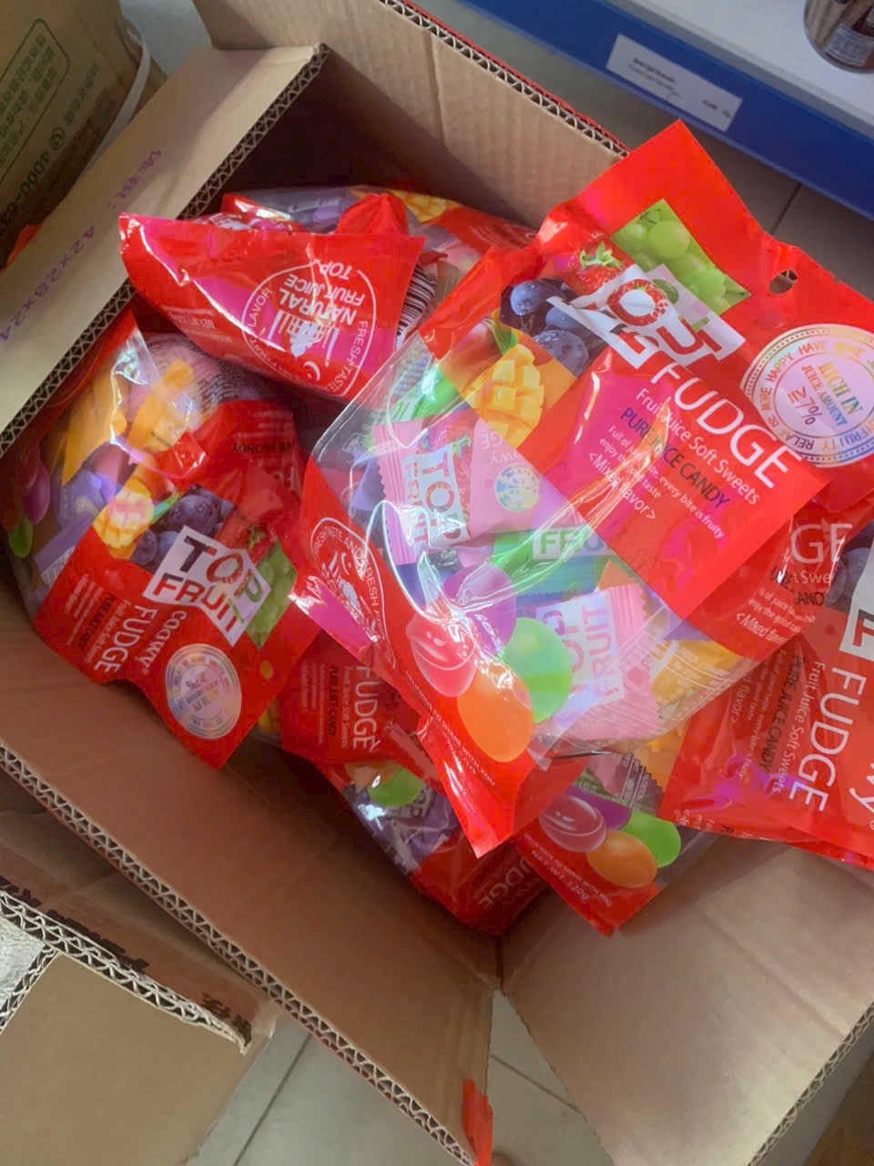 Top fruit mango candy/mix flavor