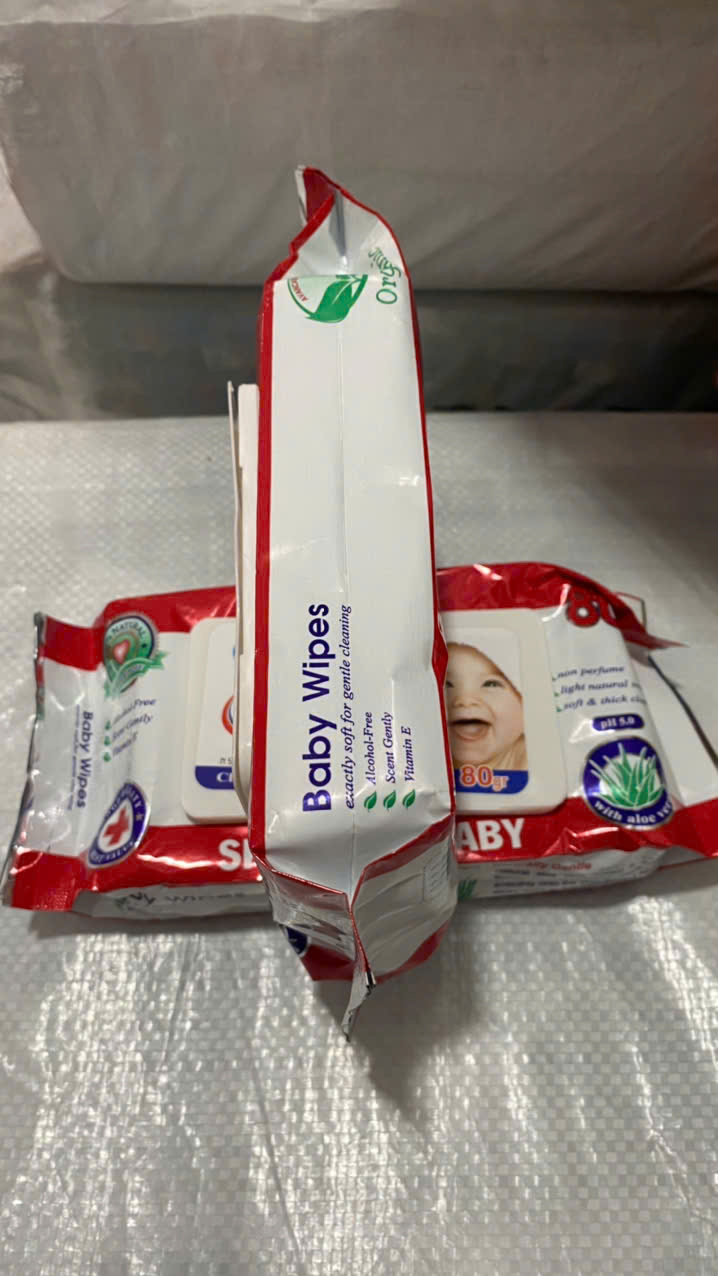 KHĂN ƯỚT BABY WIPES 80GRAM