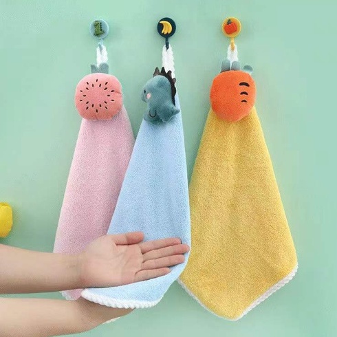 [Siêu sale] Khăn lau tay siêu thấm nước hình thú