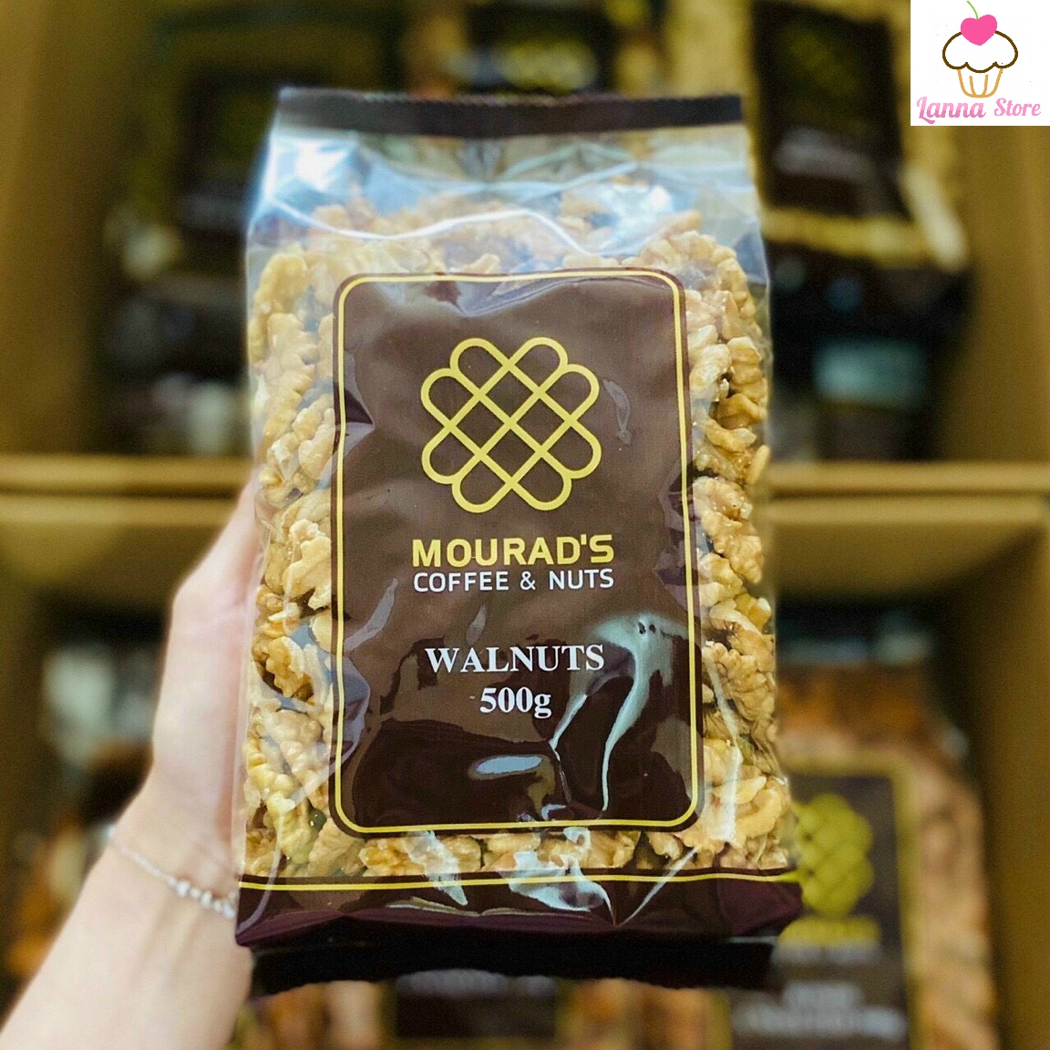 [HCM]Nhân Hạt Óc Chó Mourads túi 400g (Óc Chó vàng) - Úc